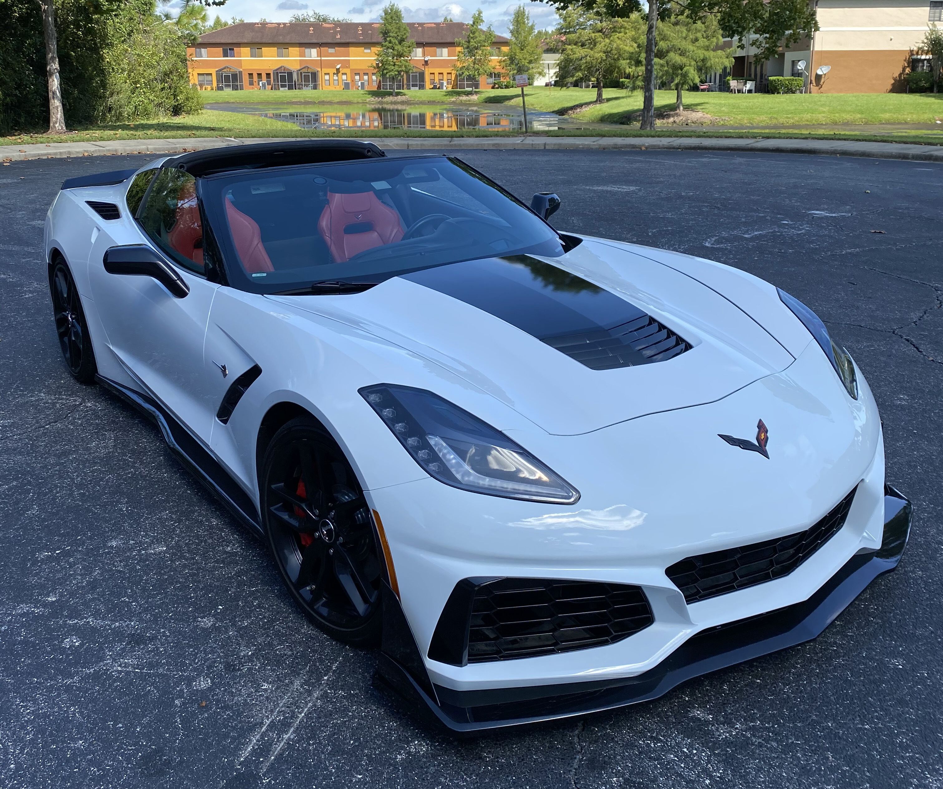 Vicrez VZR1 Front Bumper vz101478 Chevrolet Corvette C7 2014 2019
